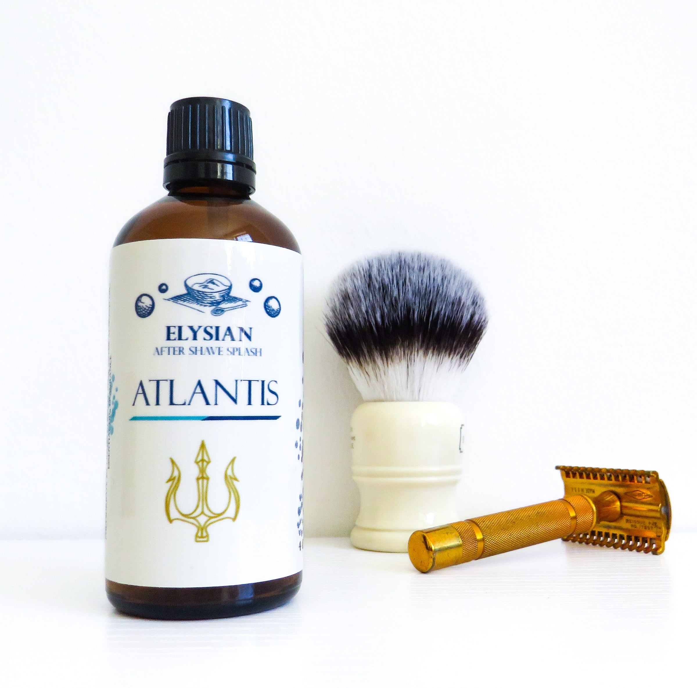 Elysian Atlantis Shaving Soap Set | Elysian Soap Shop 2405 Route