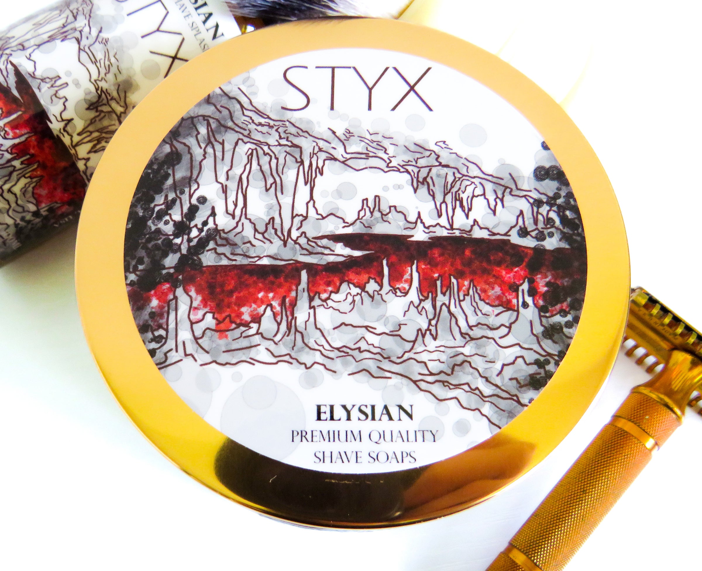 Elysian Styx Shaving Soap | Elysian Soap Shop 2405 Route 115